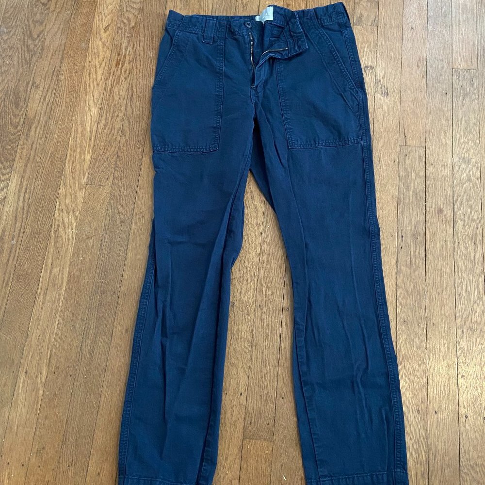 Everlane Navy Fatigue Pant